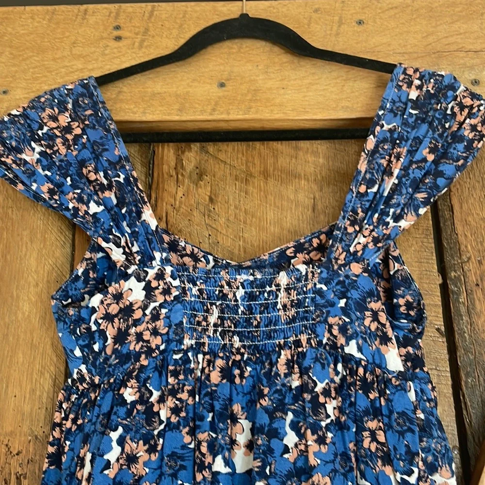 Free People Size XS Floral Mini Dress